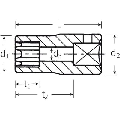 Insert di cacciavite Torx E 4 di Stahlwille - Alta precisione, Affidabile, Facile da usare Insert di cacciavite Torx E 4 di Stahlwille - Alta precisione, Affidabile, Facile da usare
