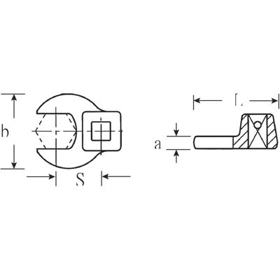 Stahlwille Modell 02500032 Maulschlüssel mit Kragen - 540mm, 1/2" Antrieb Stahlwille Modell 02500032 Maulschlüssel mit Kragen - 540mm, 1/2" Antrieb