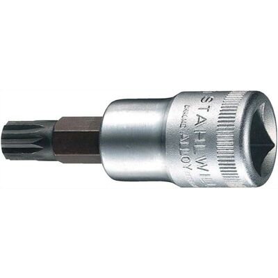 Stahlwille M8 Steckschlüssel - 54mm, 1/2 Zoll Antrieb Stahlwille M8 Steckschlüssel - 54mm, 1/2 Zoll Antrieb