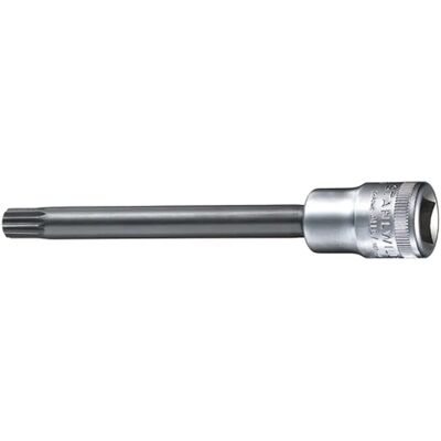 Stahlwille - Zewnętrzny wielokąt, 1/2 cala, długość 200mm - Wkładka do śrubokręta Stahlwille - Zewnętrzny wielokąt, 1/2 cala, długość 200mm - Wkładka do śrubokręta