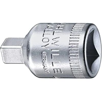 Stahlwille 12030001 Bit adapter - 3/8" to 1/4" - Max 62Nm Stahlwille 12030001 Bit adapter - 3/8" to 1/4" - Max 62Nm