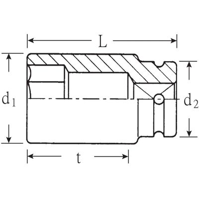 Stahlwille 25010030 Steckschlüssel Satz 3/4 Impact 30mm Stahlwille 25010030 Steckschlüssel Satz 3/4 Impact 30mm