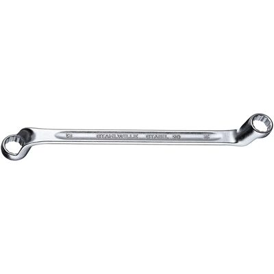 Llave de anillo doble 20 30x34mm 365mm profundidad curva Stahlwille Llave de anillo doble 20 30x34mm 365mm profundidad curva Stahlwille