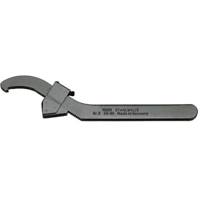 Stahlwille 12910 Verstelbare haakmoersleutel, 20-42mm, Lichtgewicht - Haakmoersleutel Stahlwille 12910 Verstelbare haakmoersleutel, 20-42mm, Lichtgewicht - Haakmoersleutel