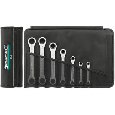 Stahlwille 96411301 Set di chiavi a cricchetto doppie 7-19 mm - Utensili manuali Stahlwille 96411301 Set di chiavi a cricchetto doppie 7-19 mm - Utensili manuali