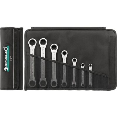 Stahlwille 96411302 Doppel-Ende Ratschen-Schlüssel-Set - Ratschen-Schlüssel-Set Stahlwille 96411302 Doppel-Ende Ratschen-Schlüssel-Set - Ratschen-Schlüssel-Set