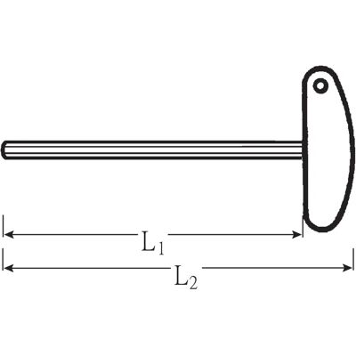 Stahlwille 10768-10 T-Handgriff Innensechskantschraubendreher - 10mm Stahlwille 10768-10 T-Handgriff Innensechskantschraubendreher - 10mm