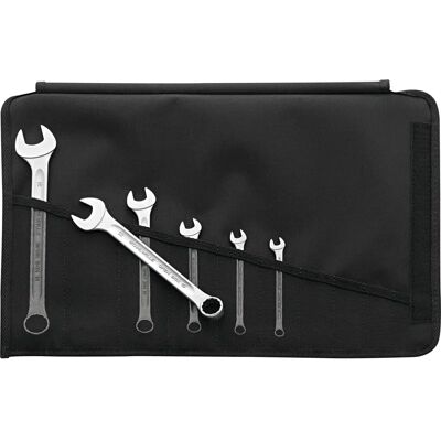 Stahlwille Screw Wrench Set - 6 Piece, 7-19mm, Compact Stahlwille Screw Wrench Set - 6 Piece, 7-19mm, Compact