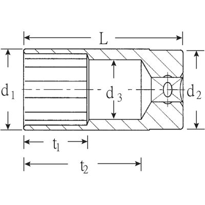 Stahlwille Modell 03420060 - Steckschlüssel 1/2" (12,5mm) Heavy Duty Stahlwille Modell 03420060 - Steckschlüssel 1/2" (12,5mm) Heavy Duty