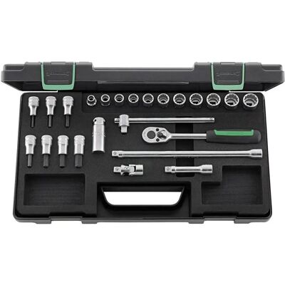 Set di bussole Stahlwille - 8-19mm, 3/8", 24 pezzi Set di bussole Stahlwille - 8-19mm, 3/8", 24 pezzi