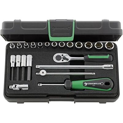 Stahlwille 40/44/17/5 KN Bit-Set 1/4" - Steckschlüssel-Set Stahlwille 40/44/17/5 KN Bit-Set 1/4" - Steckschlüssel-Set