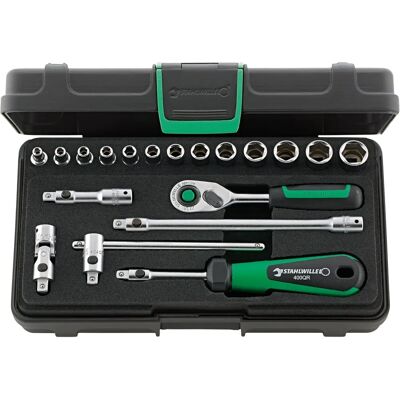 Stahlwille 40/13/6QR KN 19-piece Socket Set Stahlwille 40/13/6QR KN 19-piece Socket Set