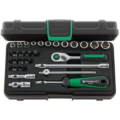 Stahlwille 40/24/6QR KN Bitsats 1/4" Stahlwille 40/24/6QR KN Bitsats 1/4"