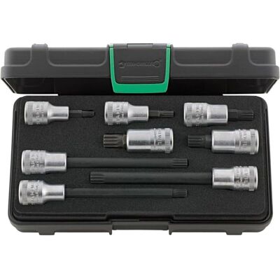 Stahlwille M6-M14 Schraubendrehereinsatz-Set - 8 Teile Stahlwille M6-M14 Schraubendrehereinsatz-Set - 8 Teile