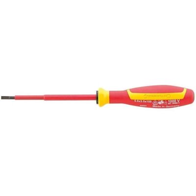 Stahlwille 4660 VDE 2 0,5X 3,0X100 Skruvmejsel - Elektriker Verktyg Stahlwille 4660 VDE 2 0,5X 3,0X100 Skruvmejsel - Elektriker Verktyg