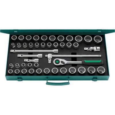 Stahlwille 50ma/39/6QR Steckschlüssel-Set - Grün - 45 Stück Stahlwille 50ma/39/6QR Steckschlüssel-Set - Grün - 45 Stück