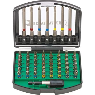 Stahlwille 96080156 56-delig bitset - DIN 3126 ISO 1173 Stahlwille 96080156 56-delig bitset - DIN 3126 ISO 1173