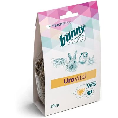 Bunny Uro Vital 200g - Supplément Nutritionnel pour Petits Animaux - Publicité Bunny Uro Vital 200g - Supplément Nutritionnel pour Petits Animaux - Publicité