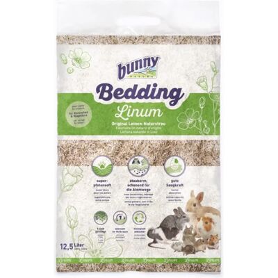 Holland Animal Care Linnen Bedding - Konijn - Natuurlijk Vlas - Gevoelige en Geurcontrole Holland Animal Care Linnen Bedding - Konijn - Natuurlijk Vlas - Gevoelige en Geurcontrole