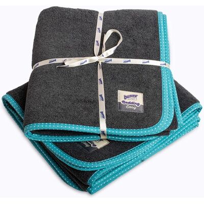 Bunny Nature Bunnybedding Easy Turquoise - Dierenbed Bunny Nature Bunnybedding Easy Turquoise - Dierenbed