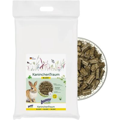 bunnyNature KaninFutter Basic, 4kg, Calciumarm, 21% Faser bunnyNature KaninFutter Basic, 4kg, Calciumarm, 21% Faser