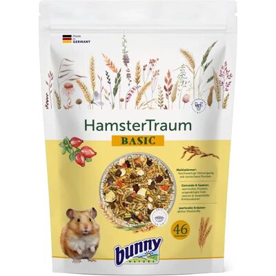 bunnyNature Bunny HamsterDroom Basic - 600g - Nourriture pour hamster bunnyNature Bunny HamsterDroom Basic - 600g - Nourriture pour hamster