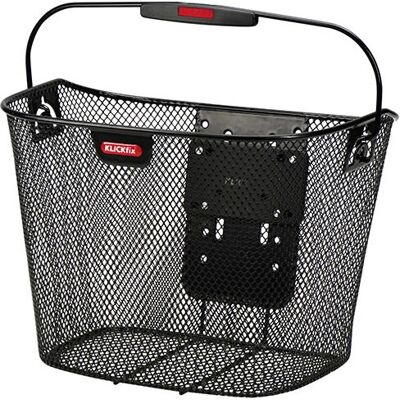 KLICKfix Uni Voorkeur Fietsmand - 16L, Zwart KLICKfix Uni Voorkeur Fietsmand - 16L, Zwart