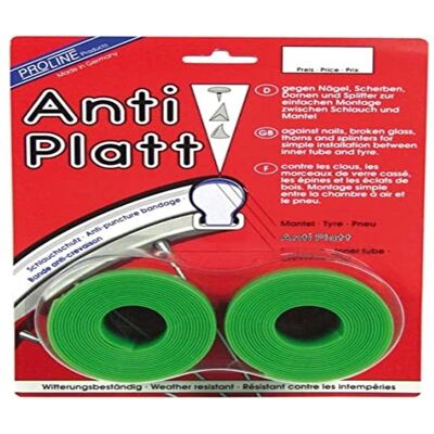 Proline White Label Anti-Platt Innenschlauch 37/47-622 Polyester Grün Proline White Label Anti-Platt Innenschlauch 37/47-622 Polyester Grün