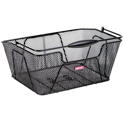Panier à vélo Unix Remio - Maille Noire 40x30x17cm - Publicité Panier à vélo Unix Remio - Maille Noire 40x30x17cm - Publicité