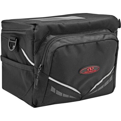 Sacoche de Guidon Norco Frazer - 7,5L Noir - Publicité Sacoche de Guidon Norco Frazer - 7,5L Noir - Publicité