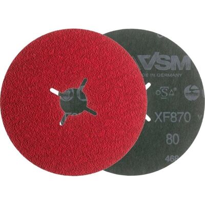 VSM Fiberschleifscheibe Keramik 115 mm K 40 VSM Fiberschleifscheibe Keramik 115 mm K 40