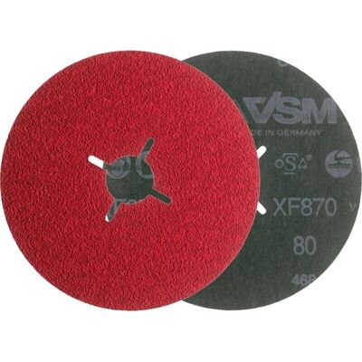 VSM Disque Fibre 125 mm - Pour Acier, Céramique - Grain 40 - Publicité VSM Disque Fibre 125 mm - Pour Acier, Céramique - Grain 40 - Publicité