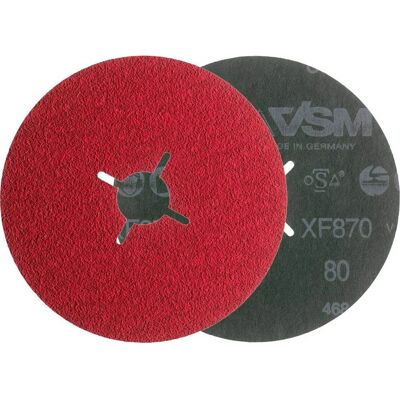 VSM Fiberschleifscheibe 180mm K36 - Keramik VSM Fiberschleifscheibe 180mm K36 - Keramik