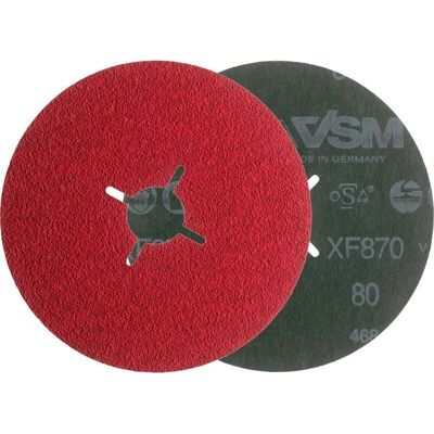 VSM Fiberscheibe 125mm - Keramik-Schleifkorn für Edelstahl VSM Fiberscheibe 125mm - Keramik-Schleifkorn für Edelstahl