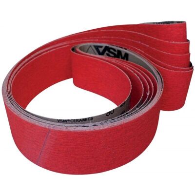 VSM - Bande abrasive Zirconium 6X 610mm Grain 120 - Publicité VSM - Bande abrasive Zirconium 6X 610mm Grain 120 - Publicité