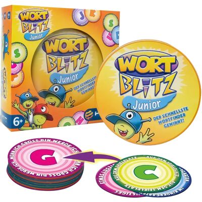HCM Kinzel Kartenspiel - Wortblitz Junior - Bildungs-Kartenspiel für Kinder HCM Kinzel Kartenspiel - Wortblitz Junior - Bildungs-Kartenspiel für Kinder