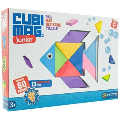 HCM Kinzel Cubimag Junior - Magnetisches Puzzle, 13 Teile - Bildungsspiel HCM Kinzel Cubimag Junior - Magnetisches Puzzle, 13 Teile - Bildungsspiel