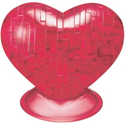Kinzel 3D Kryształowe Puzzle Serce Czerwone - Puzzle Kinzel 3D Kryształowe Puzzle Serce Czerwone - Puzzle