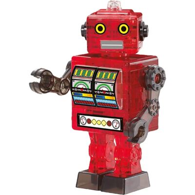 Kinzel HCM59166 - Puzzle en cristal : Robot 3D - Rouge, 39 pièces - Publicité Kinzel HCM59166 - Puzzle en cristal : Robot 3D - Rouge, 39 pièces - Publicité