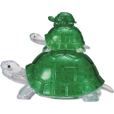 Hcm Kinzel Puzzle en Cristal 3D Tortues - 37 Pièces - Publicité Hcm Kinzel Puzzle en Cristal 3D Tortues - 37 Pièces - Publicité