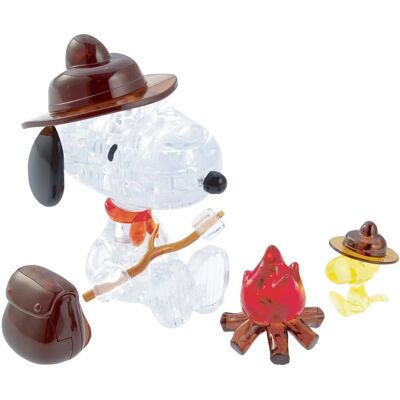 HCM Kinzel Snoopy Camping 3D Puzzle - Puzzle, 43 Teile HCM Kinzel Snoopy Camping 3D Puzzle - Puzzle, 43 Teile