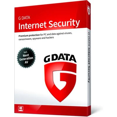G DATA Internet Security 2018, 2023, 2024, 2025, 10 Devices - Internet Security G DATA Internet Security 2018, 2023, 2024, 2025, 10 Devices - Internet Security