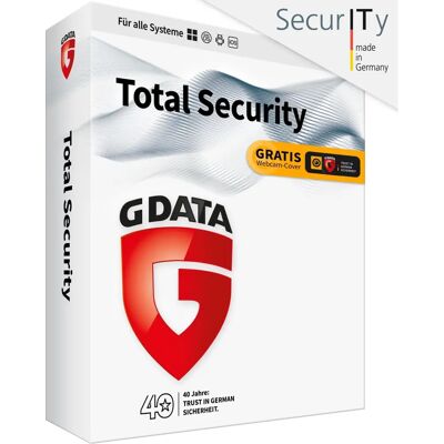 G DATA - Total Security 2024 - 1-dispositivo - 1-anno - Software di sicurezza G DATA - Total Security 2024 - 1-dispositivo - 1-anno - Software di sicurezza