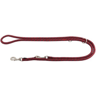 Wolters Everest Hundeleine - Reflektierend, Rot/Schwarz Wolters Everest Hundeleine - Reflektierend, Rot/Schwarz