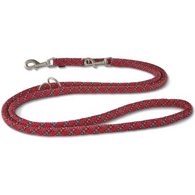 Wolters Everest Hundeleine - Reflektierend, Rot/Schwarz Wolters Everest Hundeleine - Reflektierend, Rot/Schwarz