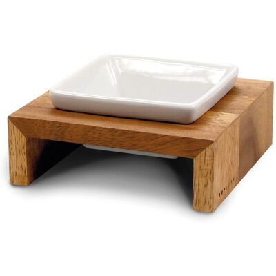 Station d’alimentation pour chiens et chats Meshidai True - Teak - 0,2L - Publicité Station d’alimentation pour chiens et chats Meshidai True - Teak - 0,2L - Publicité