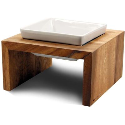 Wolters Meshidai True Hundefutterstation - Teak Wolters Meshidai True Hundefutterstation - Teak