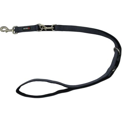 Wolters Hundeleine - Comfort Graphit/Schwarz - 200cm, 15mm Wolters Hundeleine - Comfort Graphit/Schwarz - 200cm, 15mm