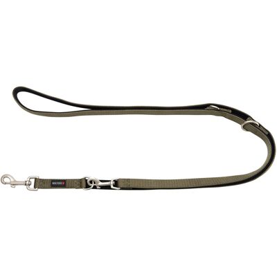 Laisse Wolters Professional Comfort olive 200cm x 20mm - Publicité Laisse Wolters Professional Comfort olive 200cm x 20mm - Publicité