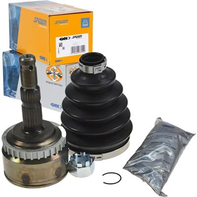 Spidan Antriebswellengelenk Satz - Kugelgleichlaufgelenk, 22/23 Zähne, 79mm Ring, 158mm Länge Spidan Antriebswellengelenk Satz - Kugelgleichlaufgelenk, 22/23 Zähne, 79mm Ring, 158mm Länge